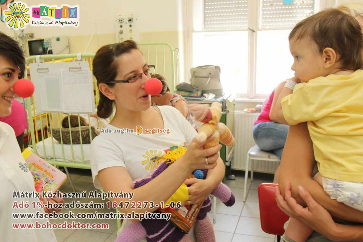 Adó 1% bohócdoktor programra
